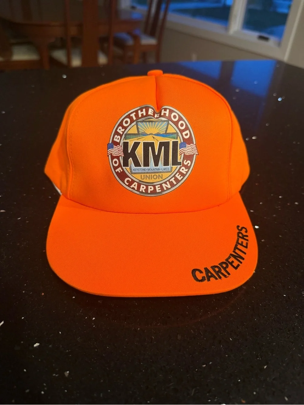 KML Brotherhood of Carpenters Union Hat